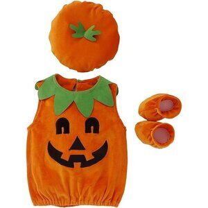 HengShunRui Unisex Baby Pumpkin Costume, Size 6/12 Months